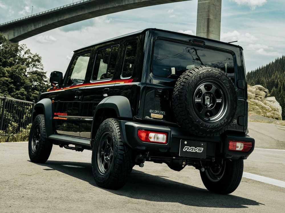 RAYS TE37XT for J Black Shadow LTD. 16x5.5J Матовый прозрачный чёрный 02256552015PH - Фото 2