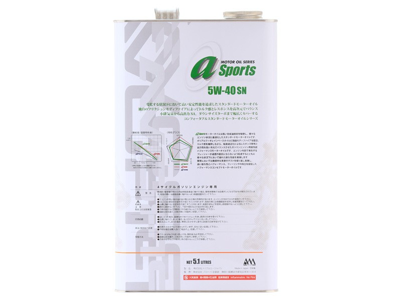 Prova Моторное масло a Sports 5W-40 SN 11000TA0540 - Фото 2