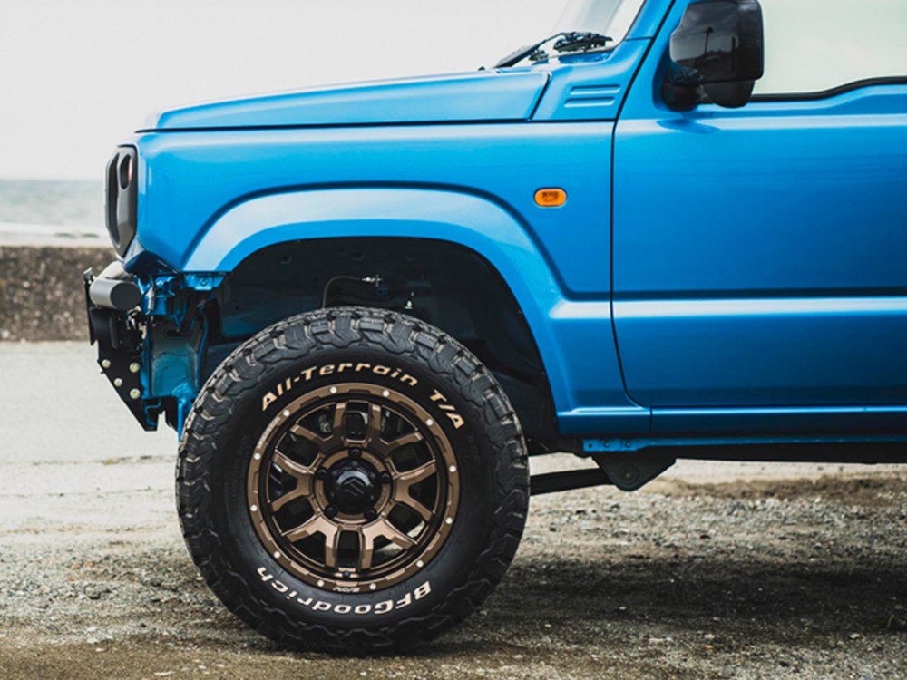 RAYS F6 boost для JIMNY/JIMNY SIERRA/NOMADE 16x5.5J Тёмная бронза 38066552015Z5 - Фото 7
