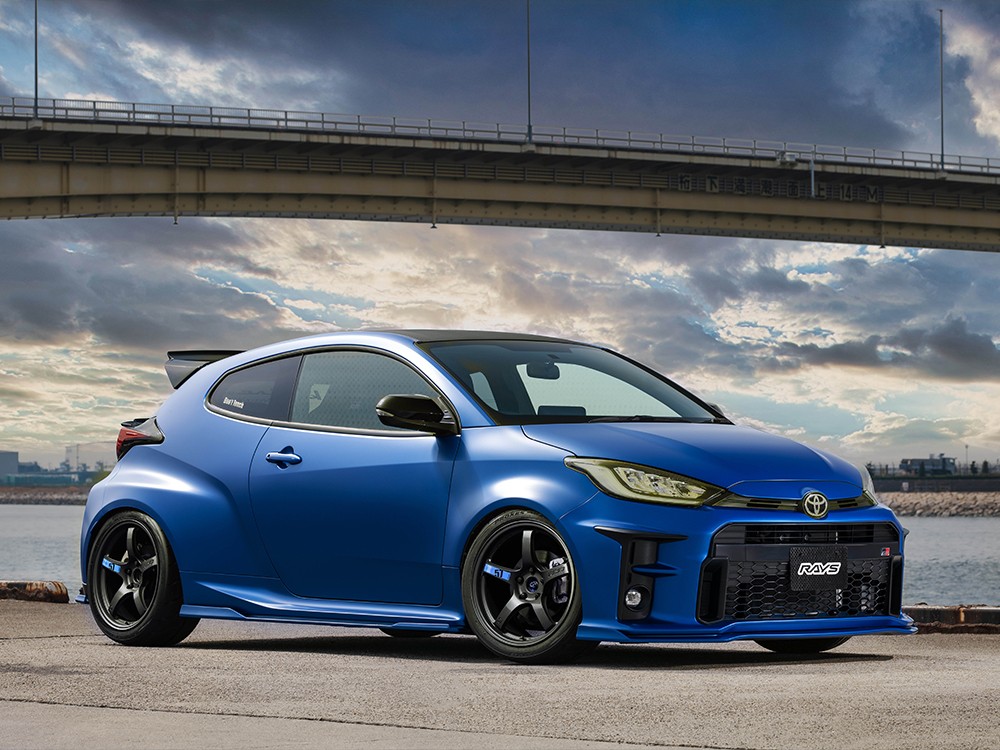 RAYS 57CR SPEC M 18x8.5J スーパーダークガンメタ 58398854596AXZ - 写真 5