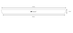 Prova Декоративная накладка-эмблема на порог 95050TK0000 - thumbnail 3