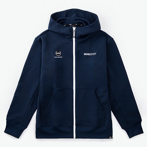 Subaru Heavyweight Флисовая худи с полной молнией (тёмно-синяя) FHDS22004901 - Фото 1