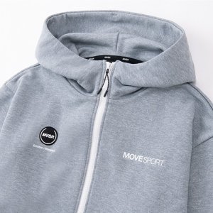 Subaru Толстовка с полной молнией и флисовой подкладкой Heavyweight (серый) FHDS22005001 - thumbnail 3