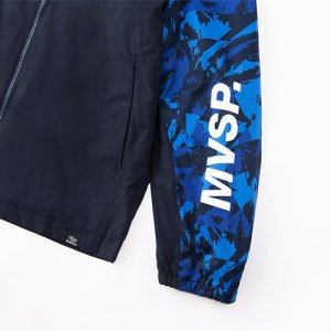 Subaru Толстовка с полной молнией HEAT NAVI с принтом по всей поверхности и логотипом на рукаве (темно-синий) FHDS22005201 - thumbnail 5