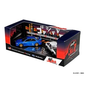 Subaru Initial D 30th 1/64 Trueno (AE86) & IMPREZA (GC8) FHIA25000100 - thumbnail 11