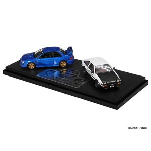 Subaru Initial D 30th 1/64 Trueno (AE86) & IMPREZA (GC8) FHIA25000100 - thumbnail 8