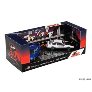 Subaru Initial D 30th 1/64 Trueno (AE86) & IMPREZA (GC8) FHIA25000100 - thumbnail 10