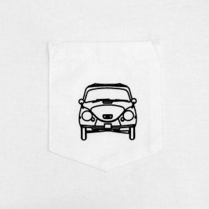 Subaru Оригинальная карманная футболка SUBARU SUBARU360 (Белая) FHMY17034010 - thumbnail 5