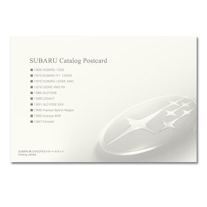 Subaru Почтовая открытка-каталог автомобилей SUBARU Набор A FHSI16034001 - thumbnail 13