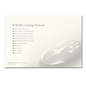 Subaru Почтовая открытка-каталог автомобилей SUBARU Набор B FHSI16034002 - thumbnail 13