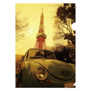 Subaru Набор прозрачных файлов SUBARU 360 × Токийская башня FHSI18005800 - thumbnail 3