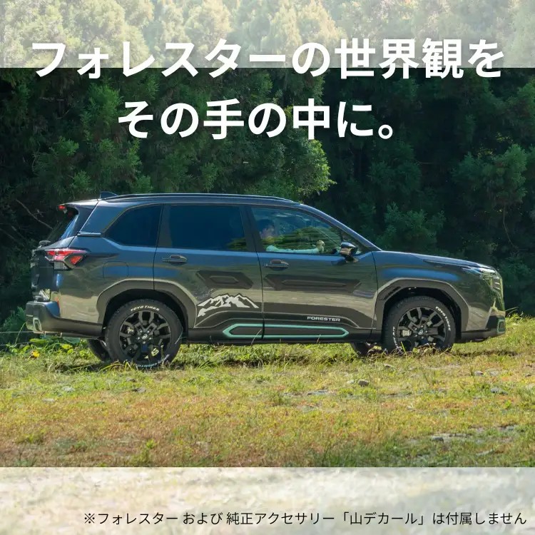 Subaru Mountain Decal Sticker (10 types) FHUS25000400 - Photo 2