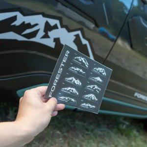 Subaru Mountain Decal Sticker (10 types) FHUS25000400 - thumbnail 4