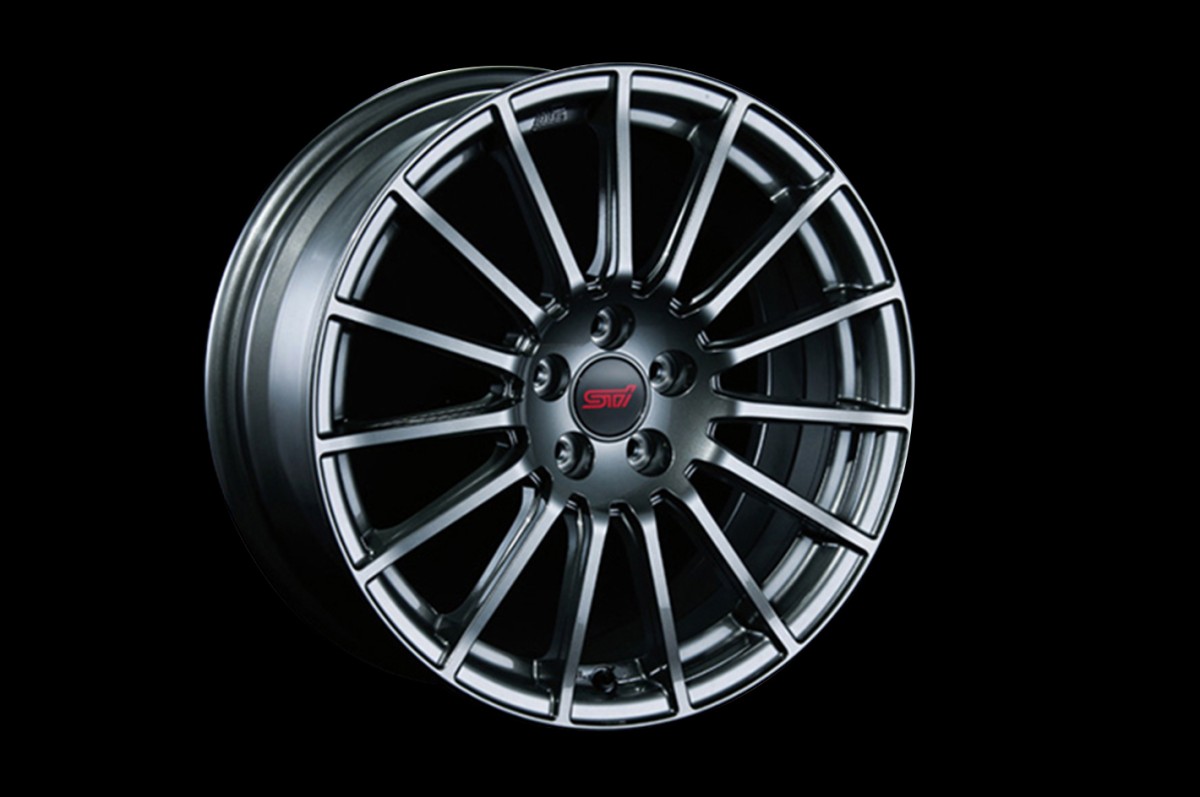 STI Комплект дисков 17 дюймов 7.5J (серебристый / гамма-металлик / черный) SG217AL000 - Фото 2