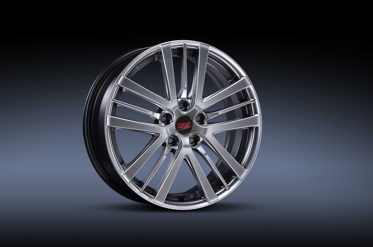 STI Комплект алюминиевых дисков 17 дюймов 7J (серебристый) SG217FN100 - Фото 1