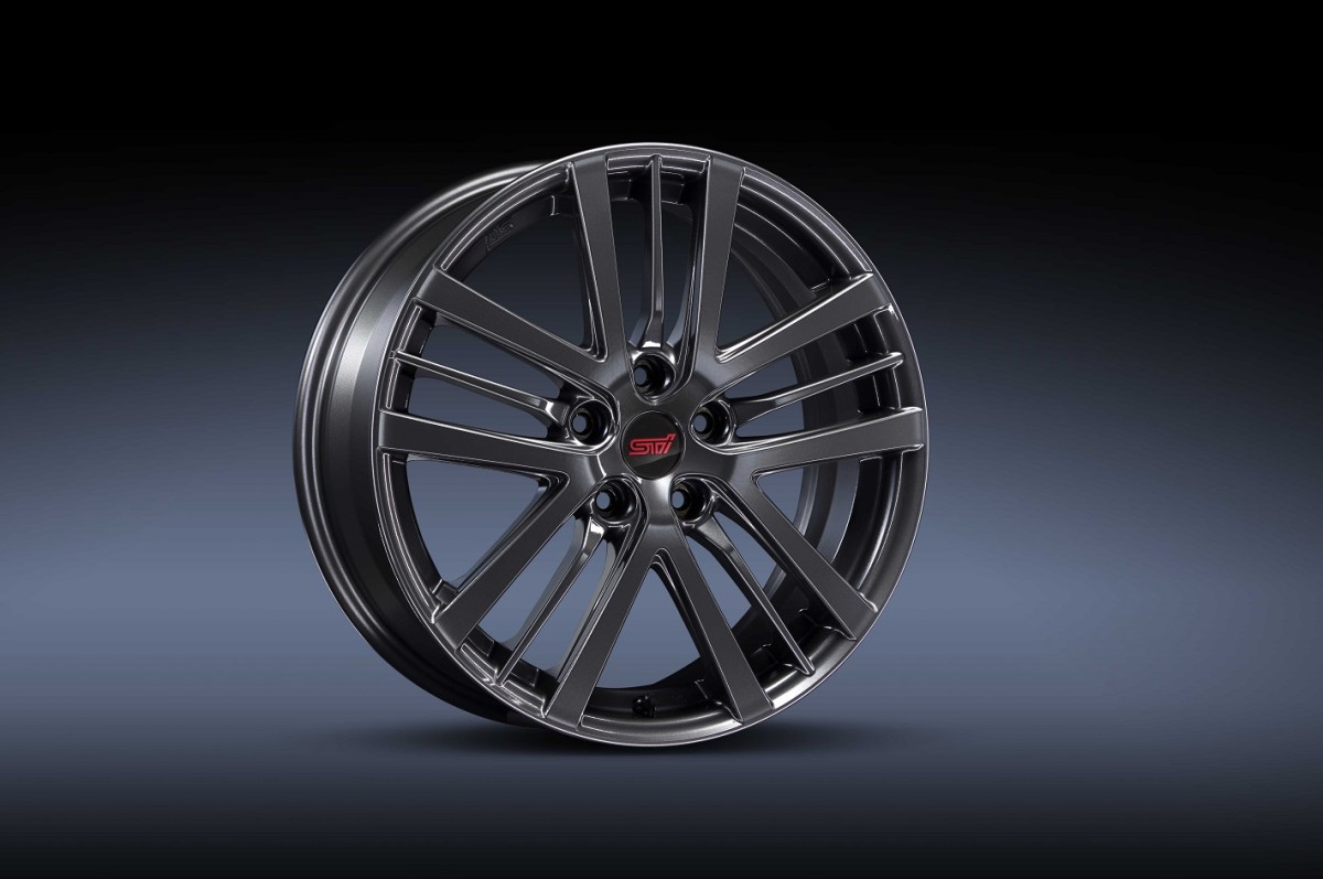 STI Алюминиевый комплект дисков 17 дюймов 7J (металлик) SG217FN110 - Фото 1