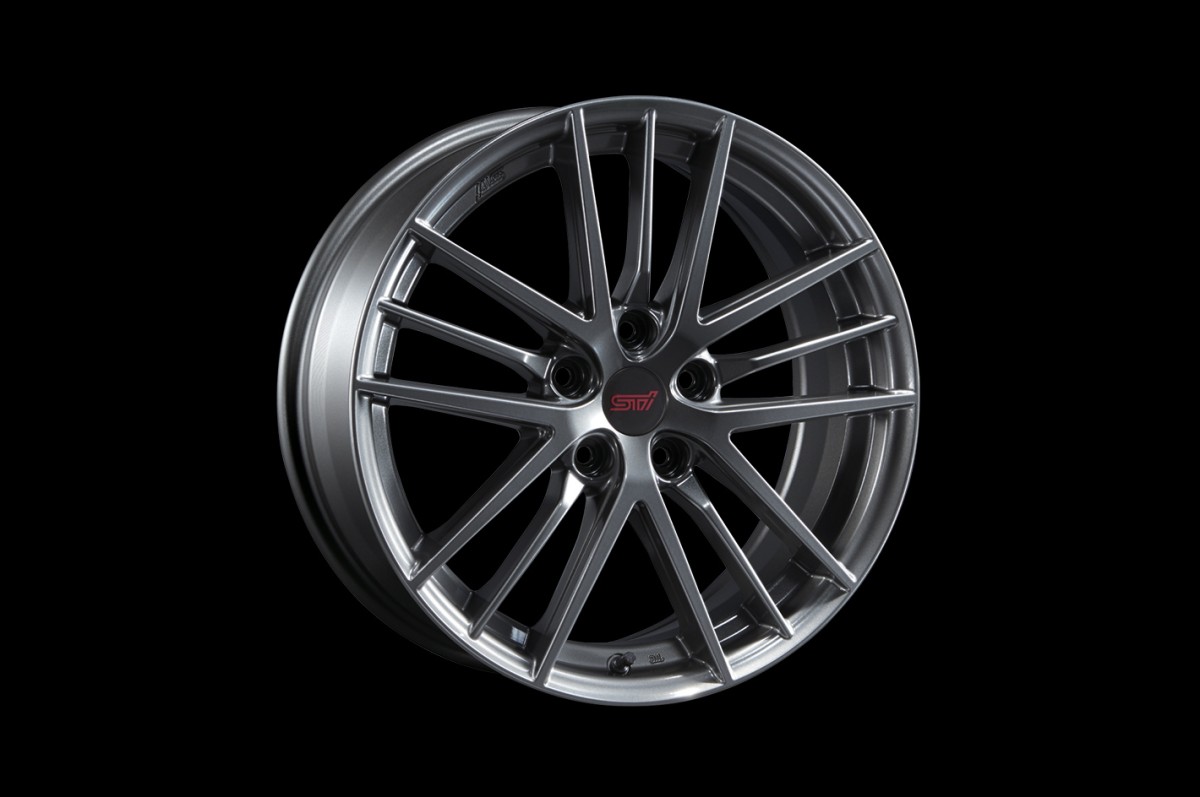 STI Комплект дисков 18 дюймов 7.5J (серебристый / тёмно-металлик / чёрный) SG217VC000 - Фото 2