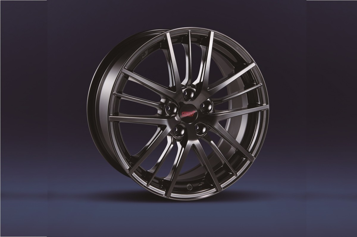 STI Комплект дисков 18 дюймов 8.5J (серебристый/тёмно-серый/чёрный) SG217VC100 - Фото 2