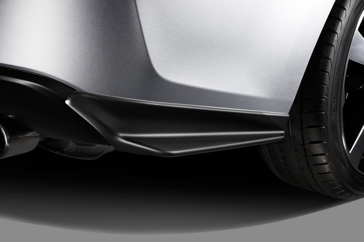 STI Задний нижний спойлер SG517FL200 - Фото 1