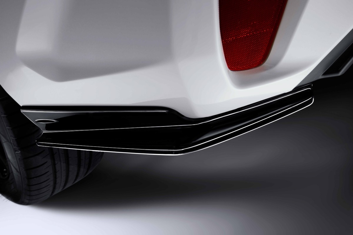 STI Задний нижний спойлер черный SG517FN200 - Фото 1