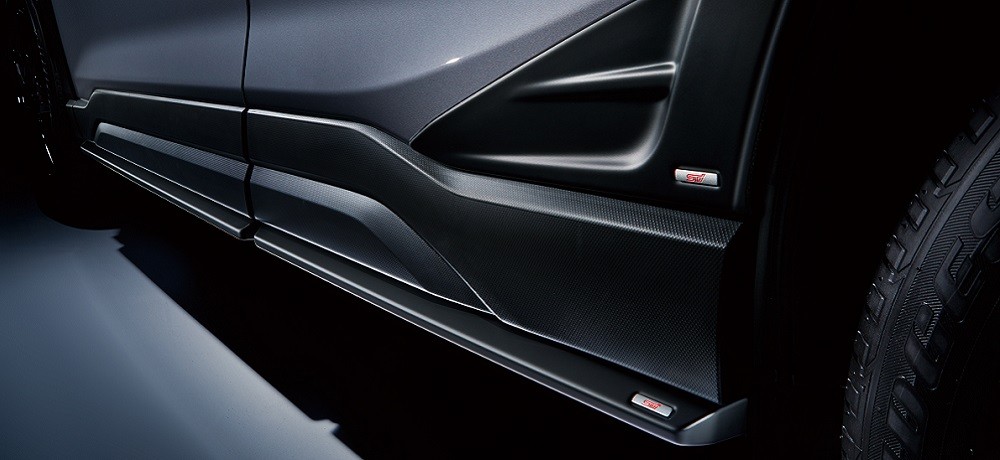 STI Боковой нижний спойлер (черный) SG517SJ600 - Фото 1