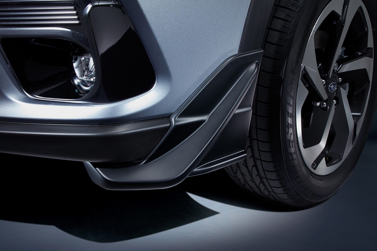 STI Комплект переднего спойлера (черный) Тип D～ SG517SJ831 - Фото 2