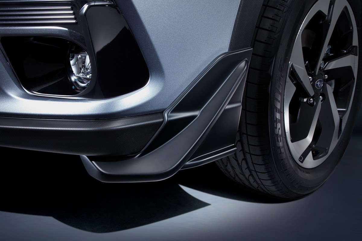 STI Комплект переднего спойлера (серебристый) Тип D～ SG517SJ841 - Фото 2