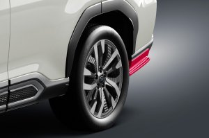 STI Задний нижний спойлер (вишнёво-красный) SG517SL210