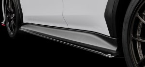 STI Боковой нижний спойлер (черный) SG517VC110