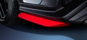 STI Задний нижний спойлер (вишнёво-красный) SG517VC220