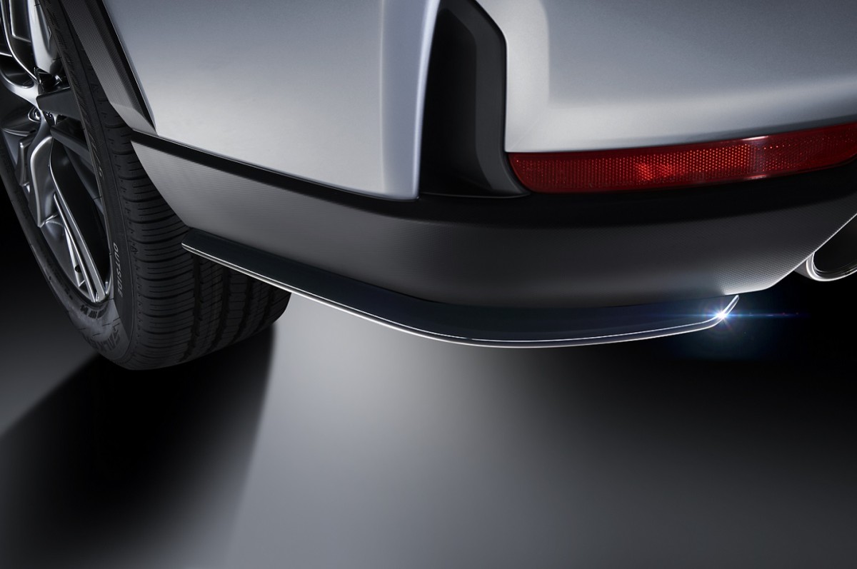 STI STI Rear Side Under Spoiler Black SG517VC240 - Photo 1