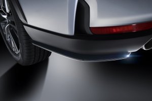 STI STI Задний боковой нижний спойлер Чёрный SG517VC240