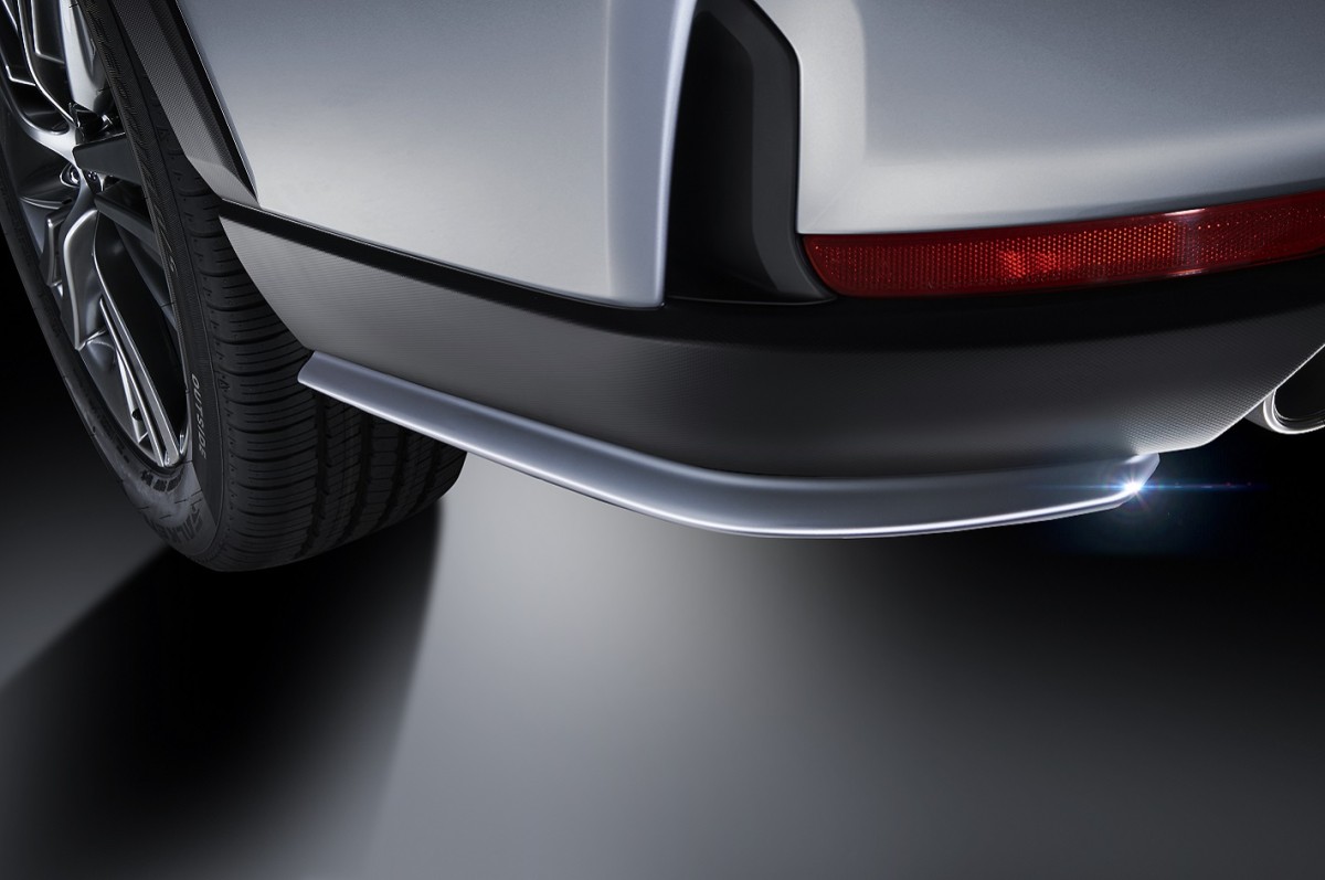 STI STI Задний боковой нижний спойлер Серебристый SG517VC250 - Фото 1