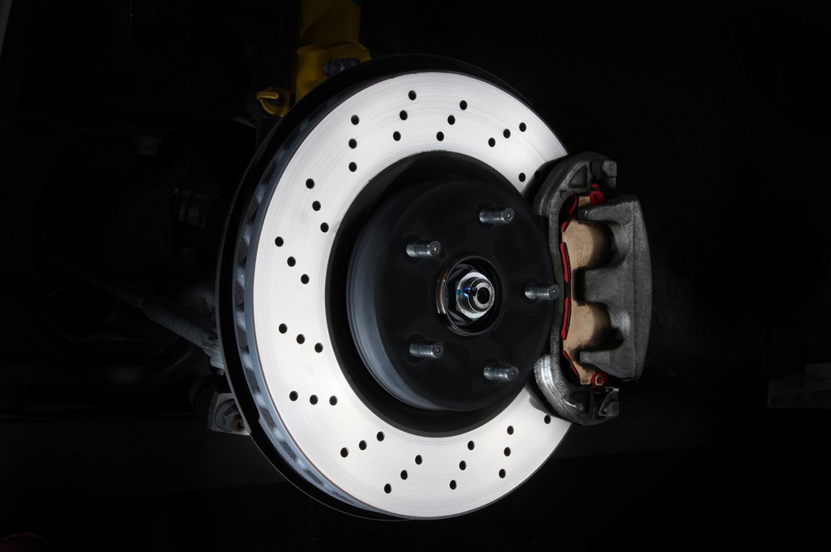 STI Просверленный диск передний ST26300VV000 - Фото 1