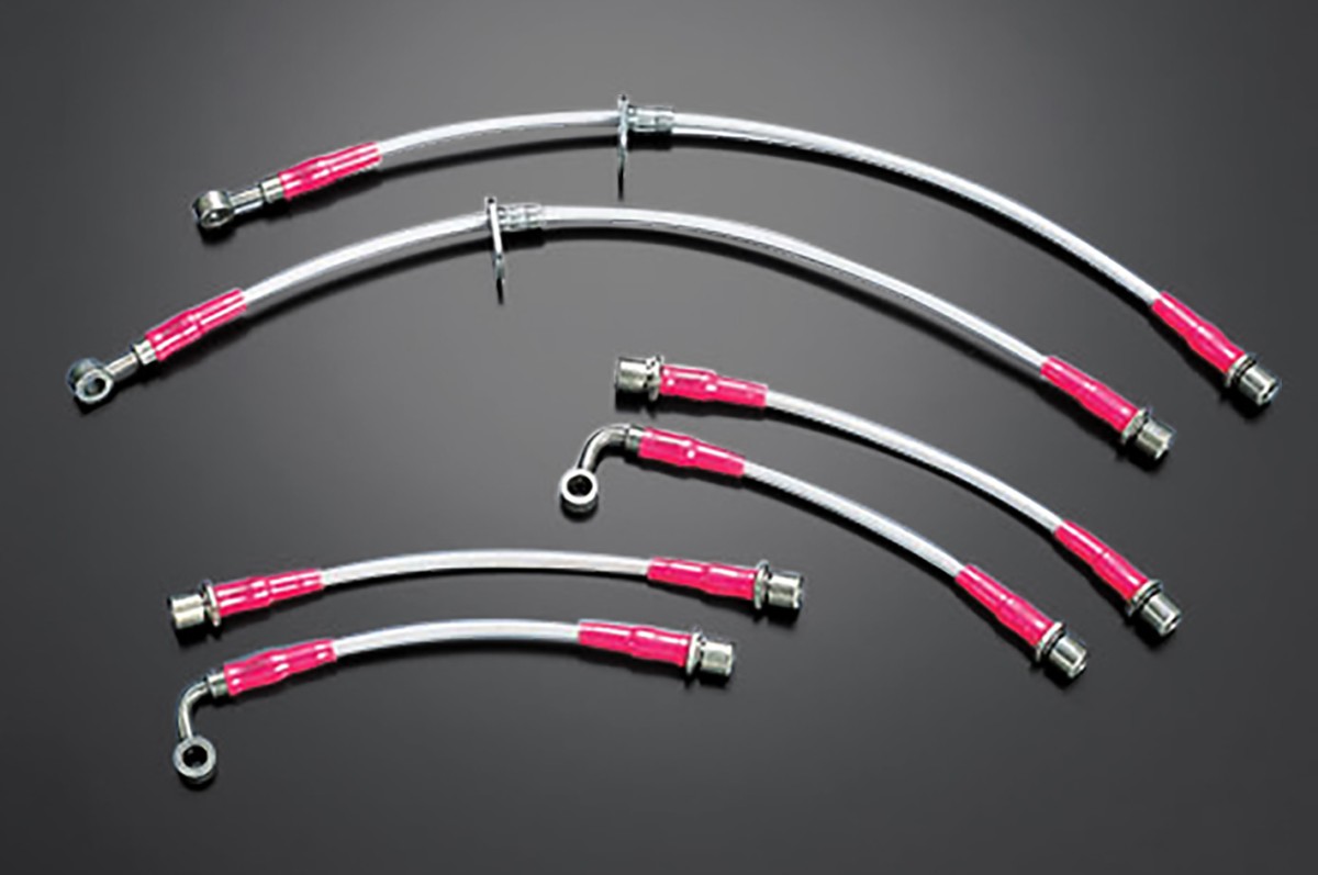 STI Набор тормозных шлангов из нержавеющей сетки ST2655066000 - Фото 1