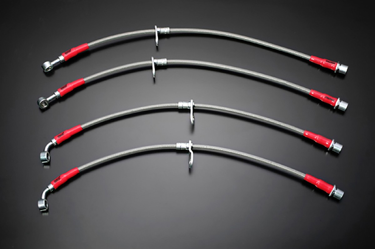 STI Комплект тормозных шлангов из нержавеющей стали с оплеткой ST26550EZ000 - Фото 1
