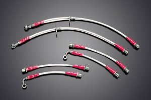 STI 【Пока есть в наличии】Набор тормозных шлангов из нержавеющей сетки ST26550YS000