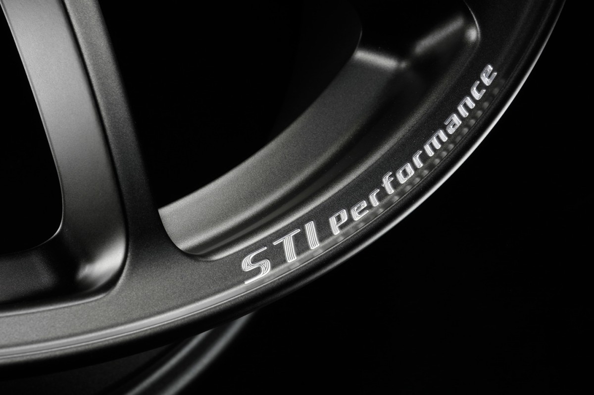 STI Колесо STI Performance 18 дюймов 8.0J (матовый черный оружейный металл) ST28100VV471 - Фото 2
