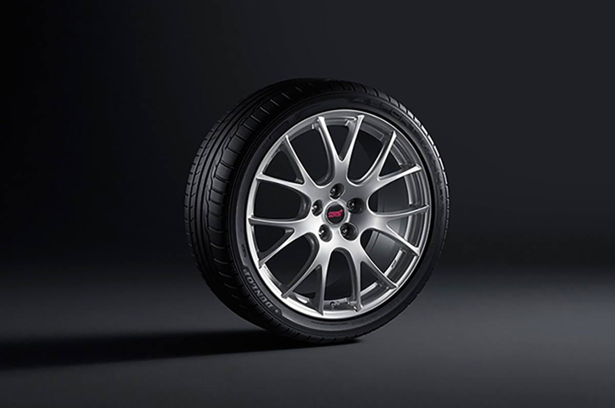 STI Комплект дисков 19 дюймов (BBS) (светло-серебристый/черный/темно-серебристый) ST28100ZR550 - Фото 1