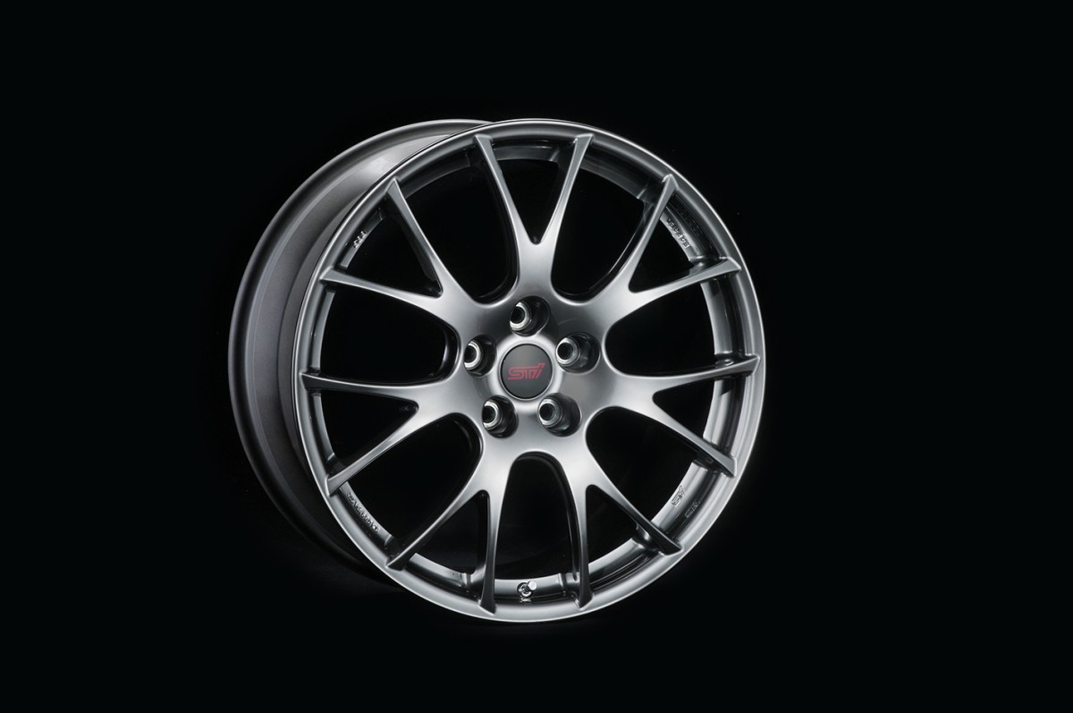 STI Комплект дисков 19 дюймов (BBS) (светло-серебристый/черный/темно-серебристый) ST28100ZR550 - Фото 3