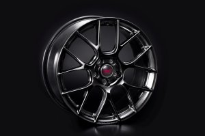 STI STI производительное колесо BBS 19 дюймов 8.0J (тёмное серебро/чёрный/матовый серый) ST28111V2000