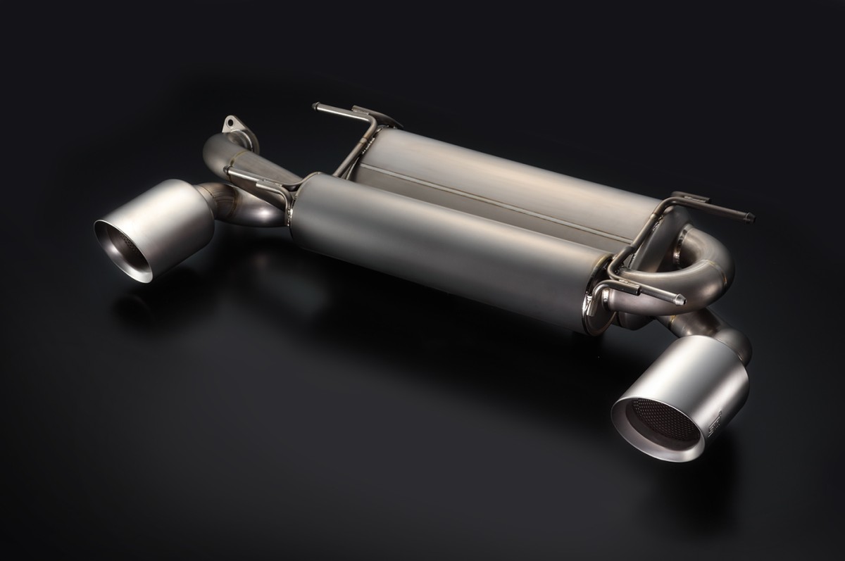 STI 【Ограниченное количество】Титановая производительная глушительная система (низкое противодавление) для моделей E?H ST44300AS040 - Фото 1