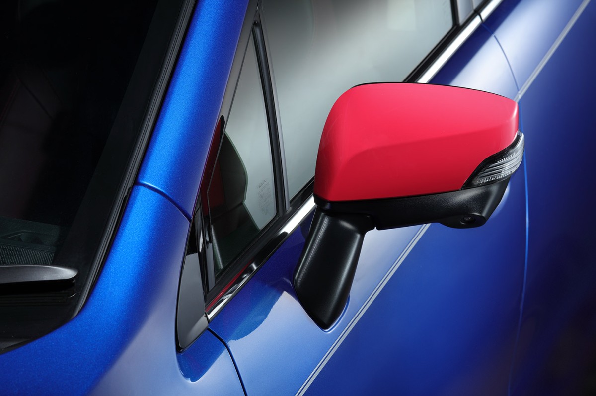 STI Крышка бокового зеркала (вишнёво-красная) ПП/ЛП ST91054VV070 - Фото 1