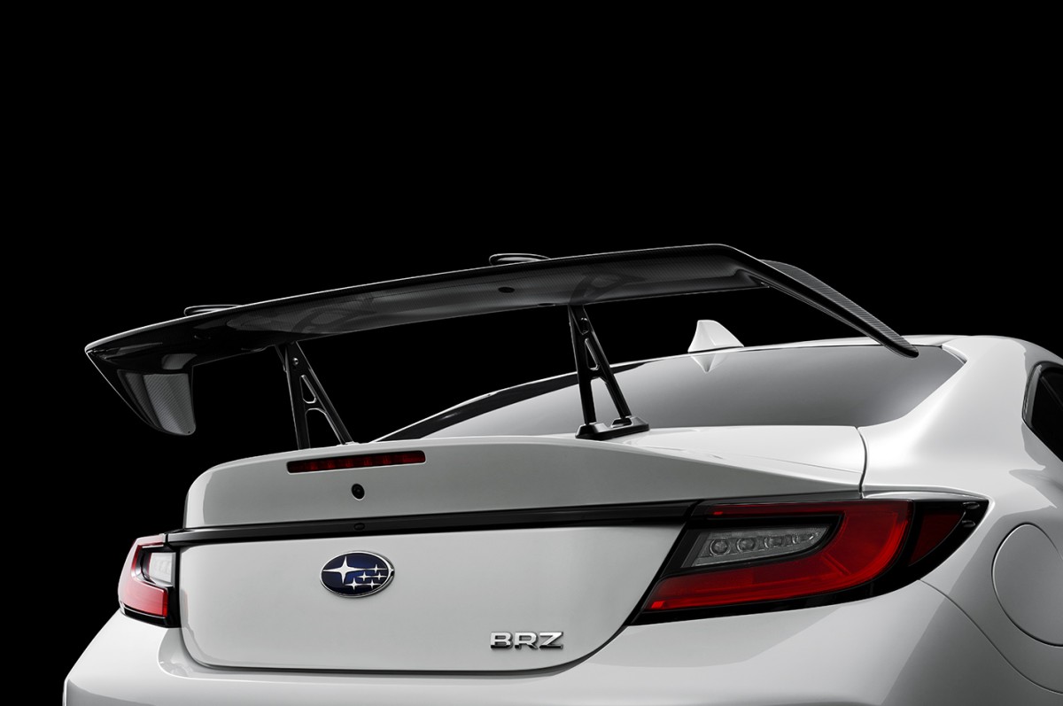 STI 【Изменение номера детали】Задний спойлер из сухого карбона ST96050ZM000 - Фото 3