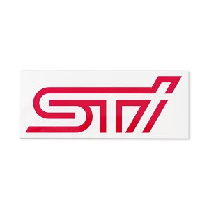 STI STI Наклейка A (Вишнево-красная) STSG14100270