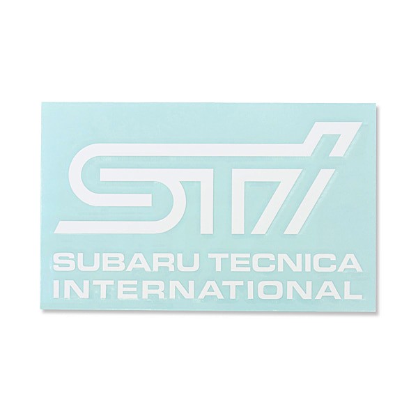 STI STI Наклейка B (Белая) STSG14100280 - Фото 2