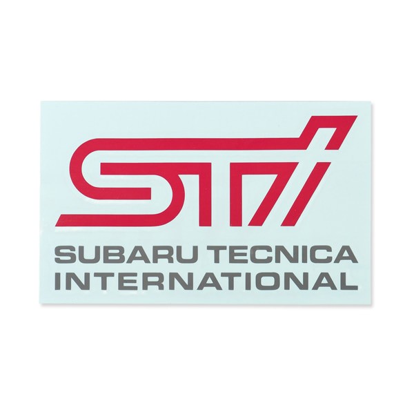 STI Наклейка STI B (Вишнёво-красная) STSG14100291 - Фото 4