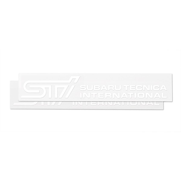 STI Наклейка STI C (Белая) STSG14100300 - Фото 1