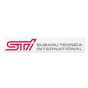 STI Наклейка STI C (Вишнёво-красная) STSG14100310