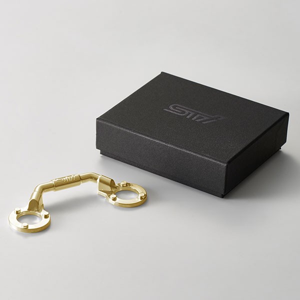 STI STI Parts Key Charm (Flexible Tower Bar) Gold STSG17100840 - Photo 4